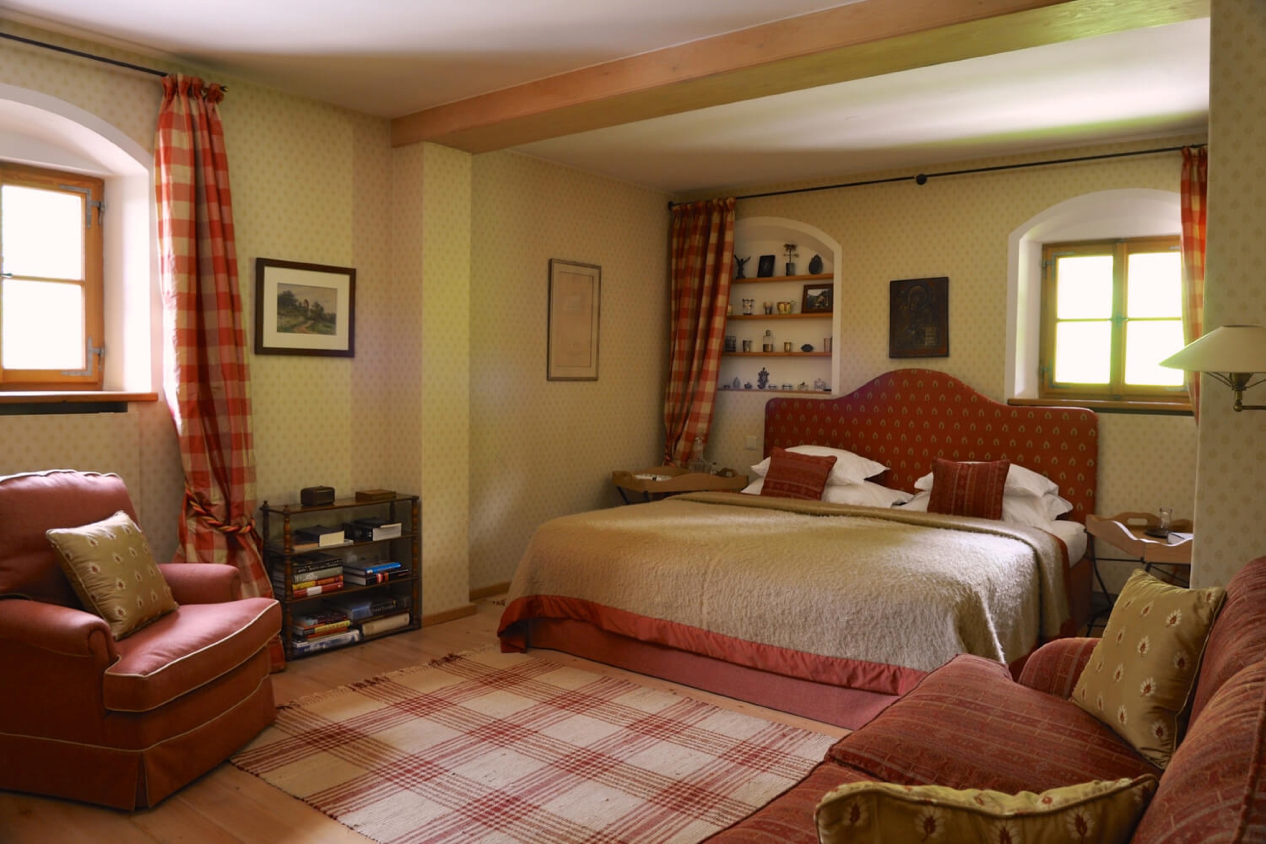 haus innen schlaffzimmer doppelzimmer